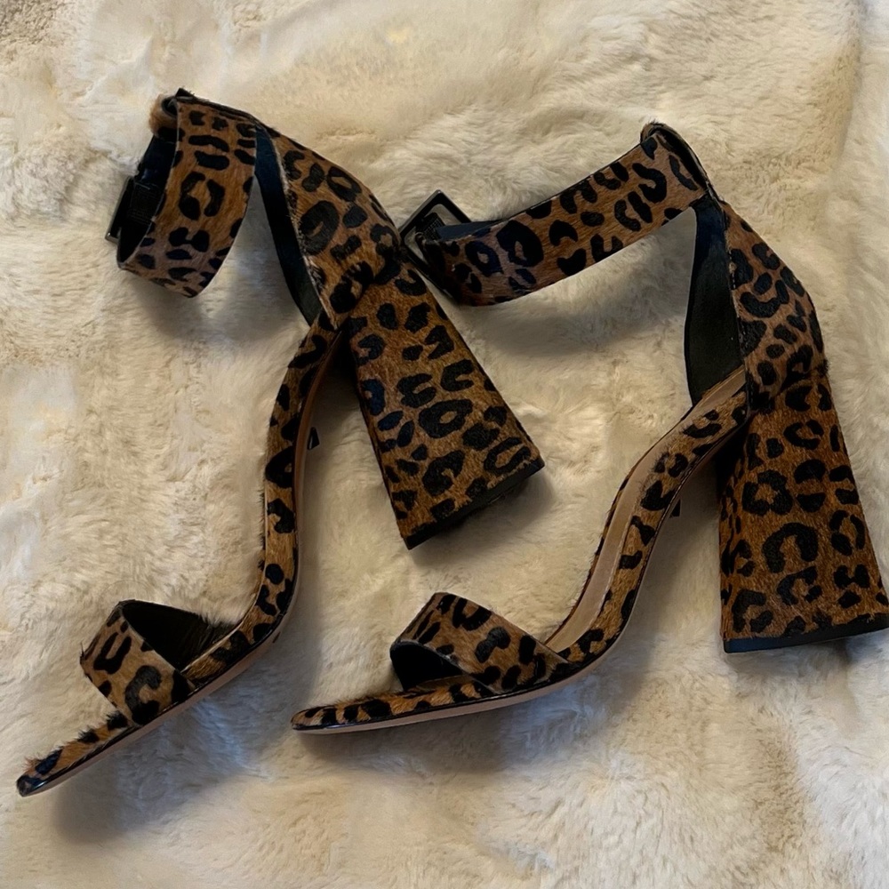 Leopard heels